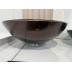 KZ05 BROWN GLASS BASIN